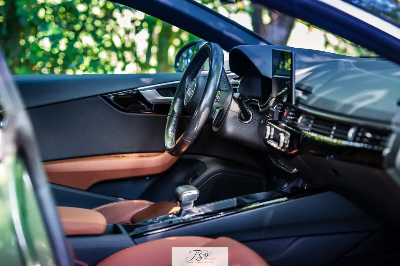 Poste de conduite de l’Audi A5